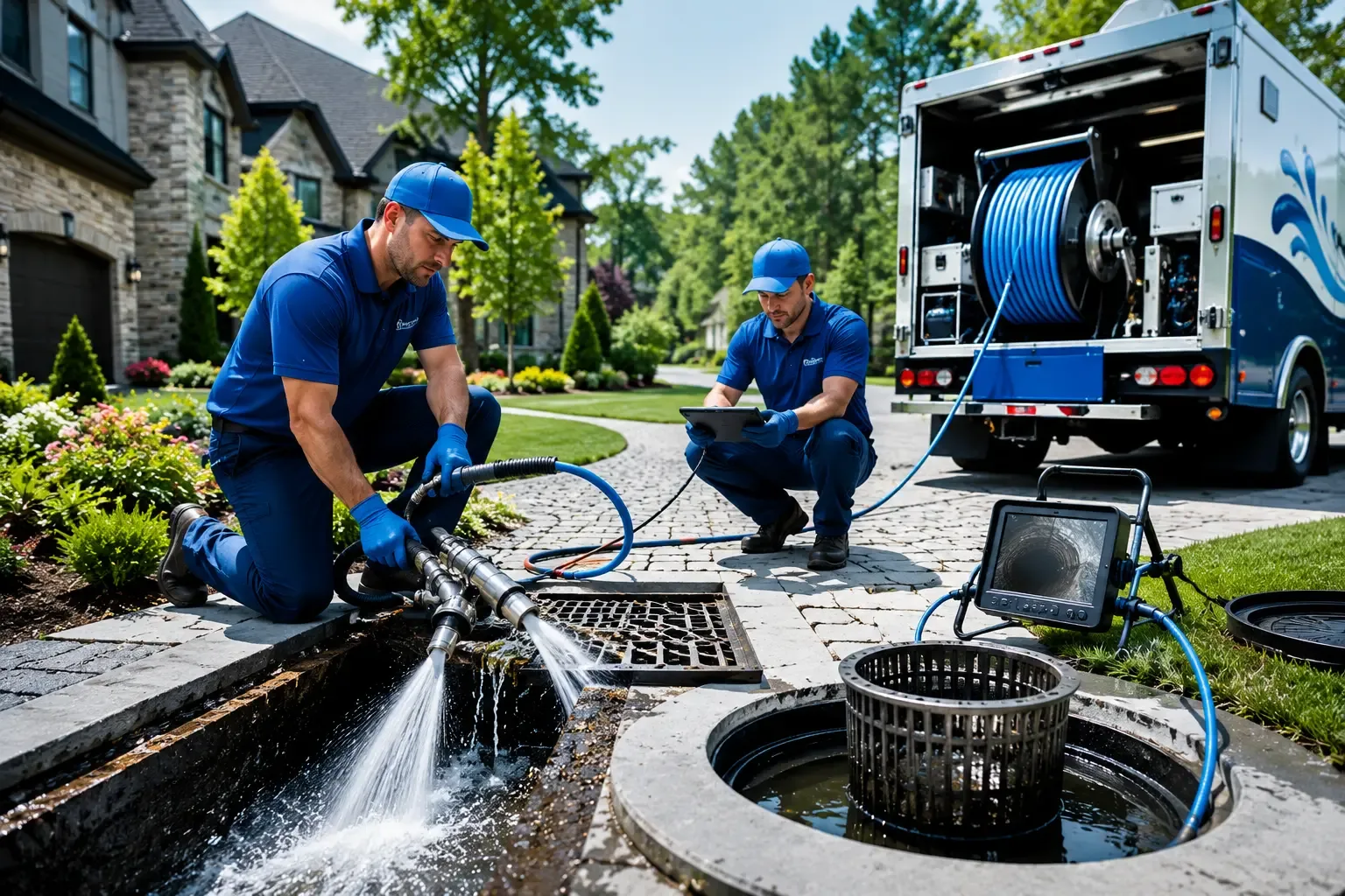 Local outdoor drain cleaning professionals in Yellow Spring, WV